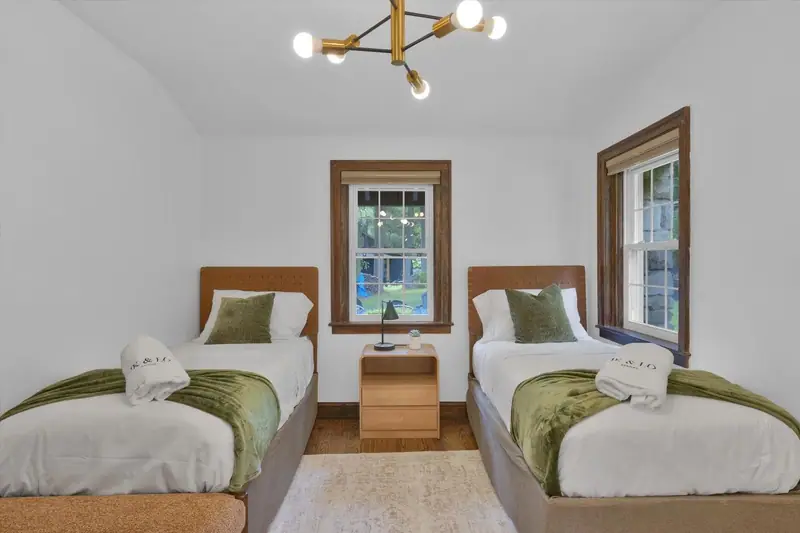 A bright room designed for restful nights