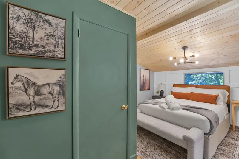 A calming retreat wrapped in warm natural textures