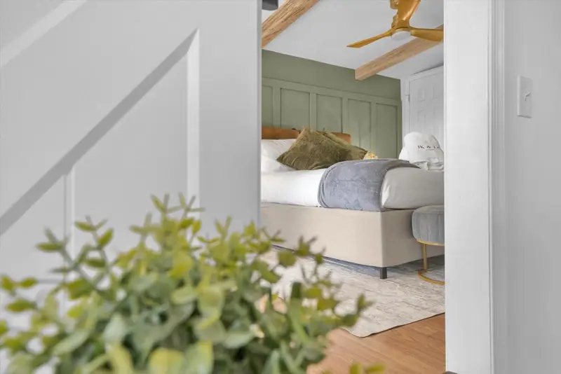 Retreat to pure tranquility—a glimpse into your private sanctuary of rest.