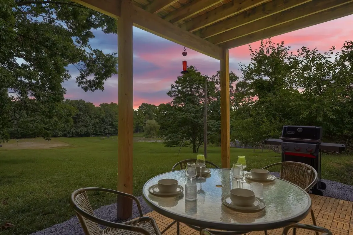 Golden hour hits differently from your private patio.