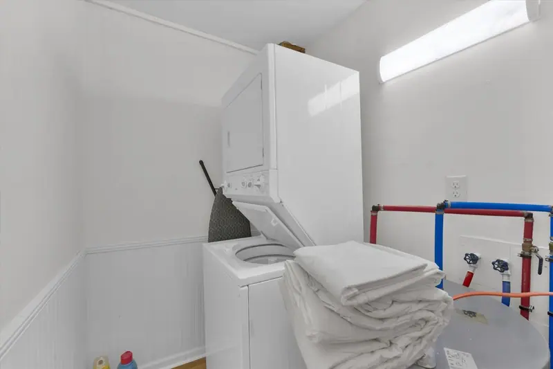 Convenient in-home laundry for extended stays