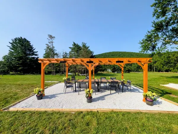 Share memories with your loved ones- The pergola is a shared amenity and needs reservation